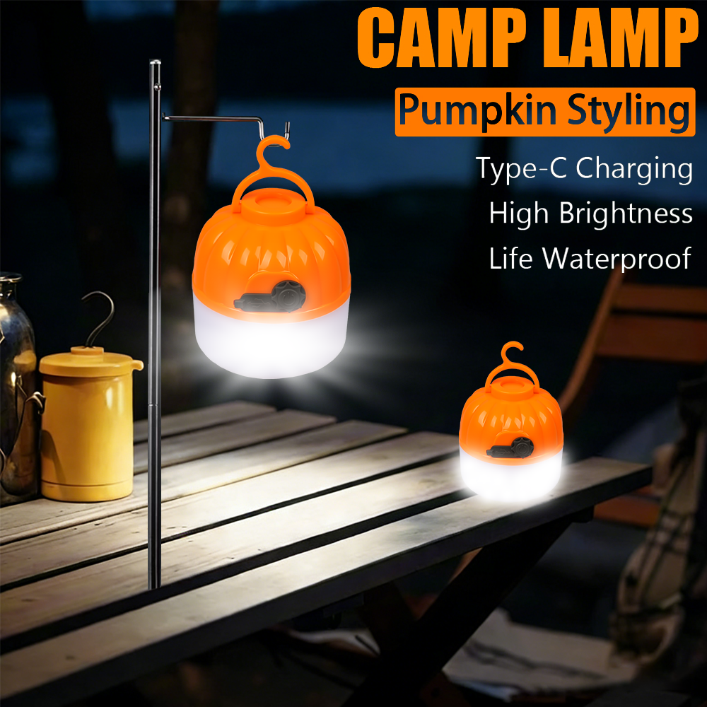 Outdoor Lighting Waterproof - Portable Mini Camping Lamp 4 Lighting