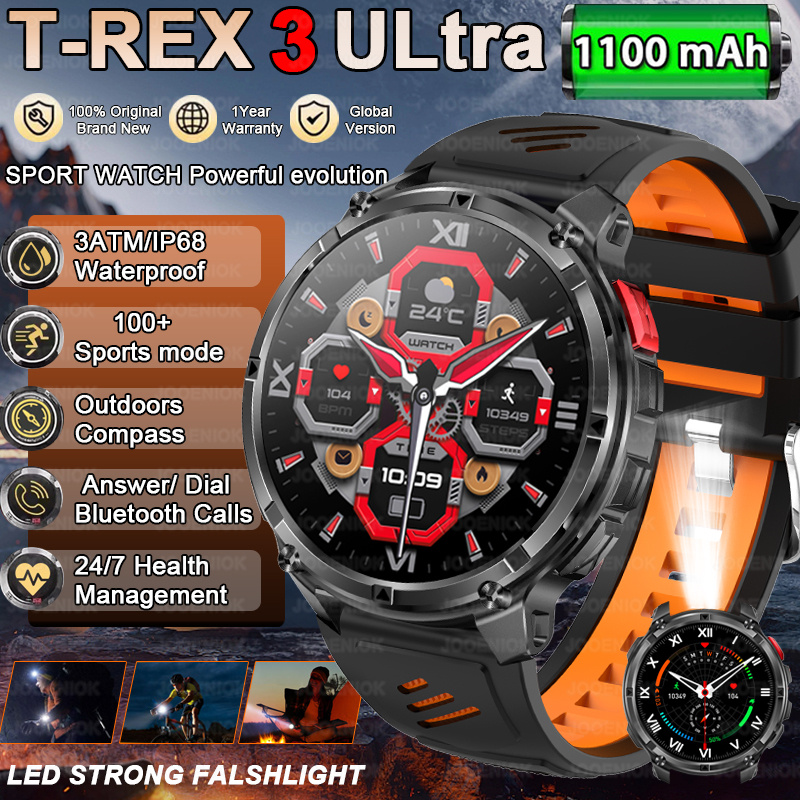 Outdoor Lighting Japanese - 2026 New T-REX3 Outdoor Smart Watch