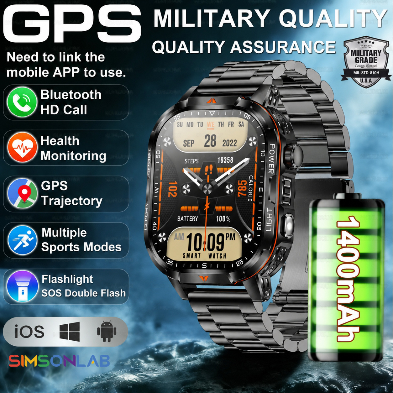 Outdoor Lighting Smart Controller - 2026 New Military Outdoor Sport Smart