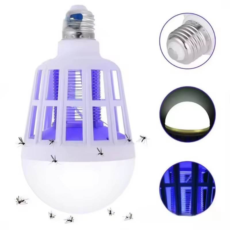 Outdoor Lighting On Fence - 1/5PCS Electric Mosquito Zappers Killer Fly