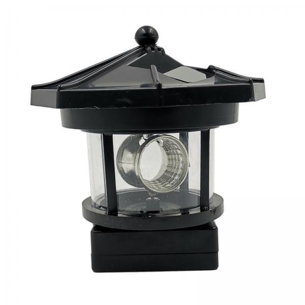 Outdoor Lighting Solar Panel - 2x Solar Powered Lighthouse, 360 Degree