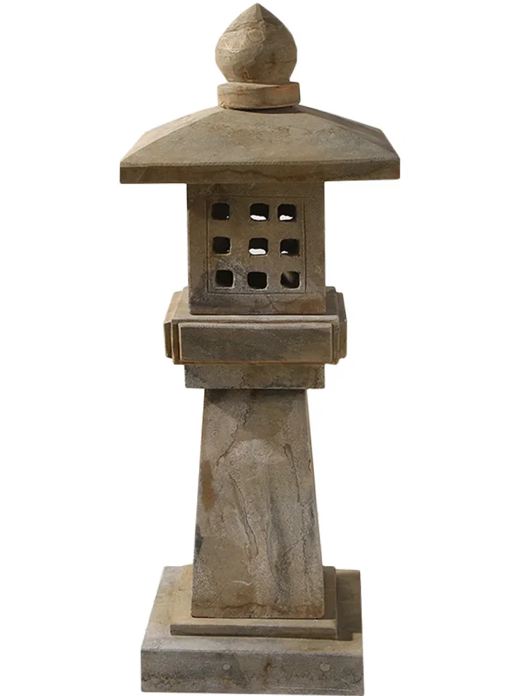 Outdoor Lighting Japanese - Custom stone lanterns Japanese garden lights