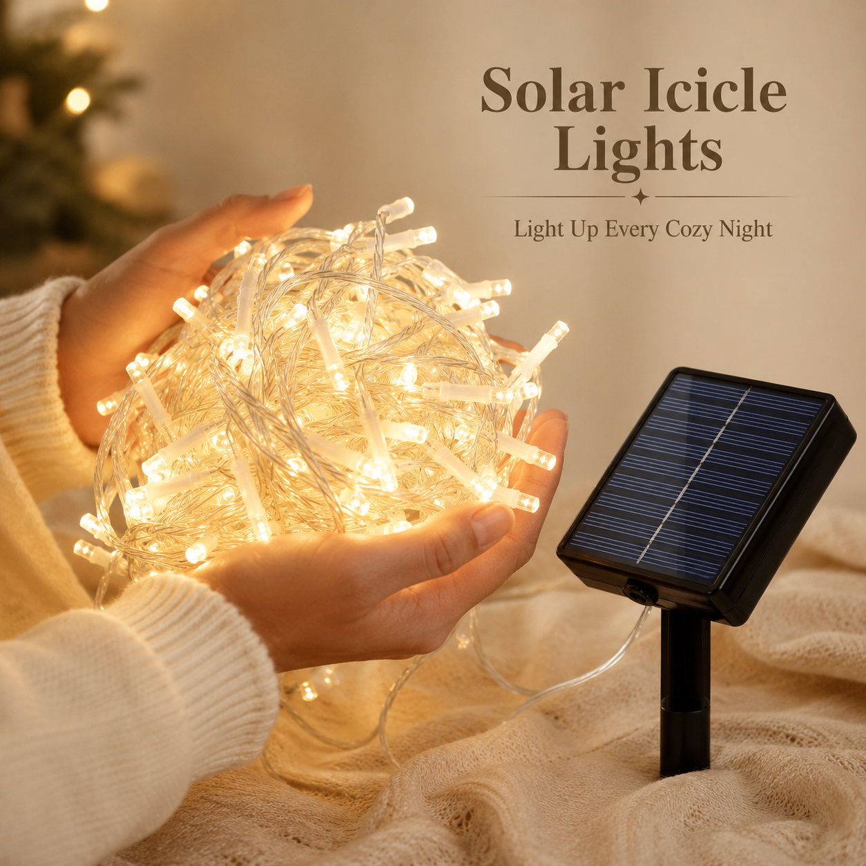 Outdoor Lighting Ikea - 4M 8M Solar Icicle String Lights