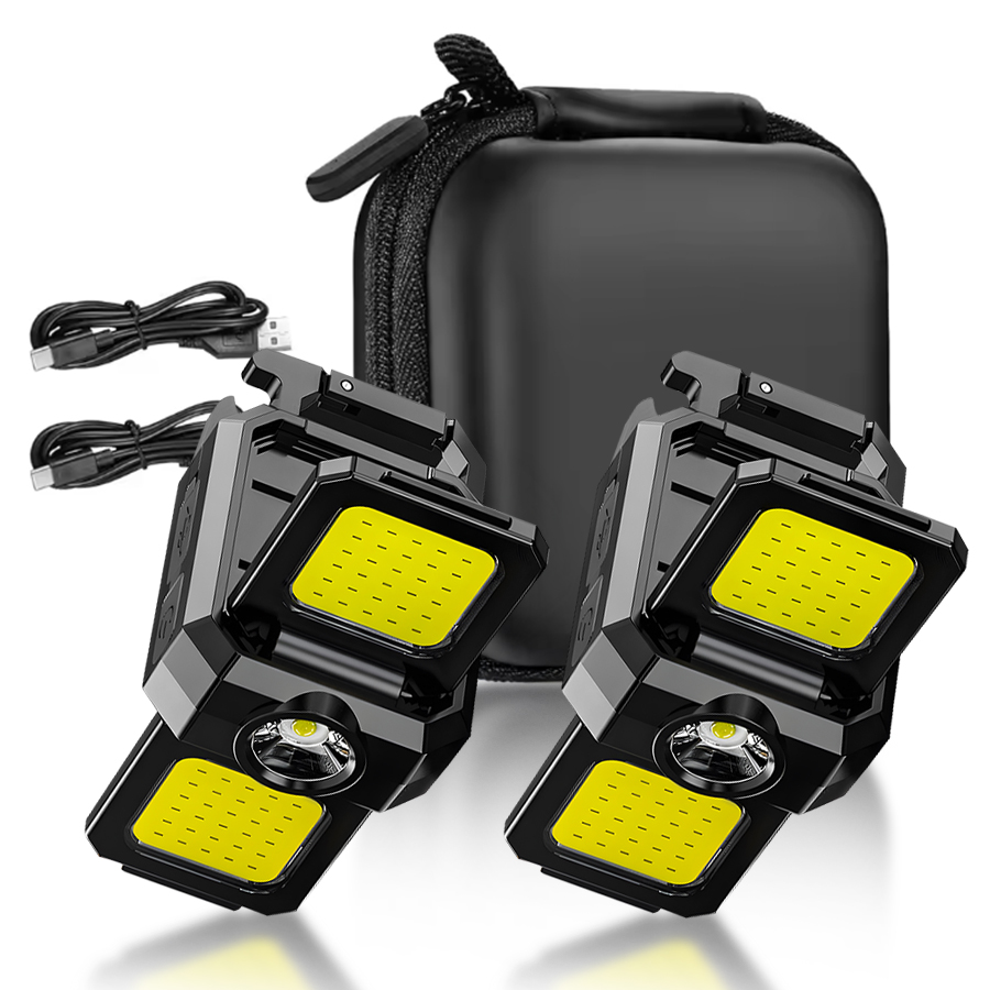 Outdoor Lighting Diy - Mini LED Handheld Flashlights USB Rechargeable