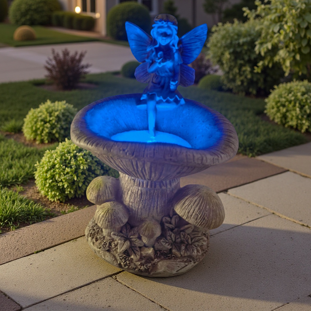 Outdoor Lighting Ground - Creative Flower Fairy Solar Night Light
