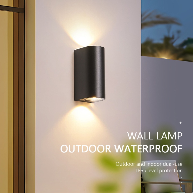 Outdoor Lighting Bronze - Waterproof LED Outdoor Wall Lamp IP65