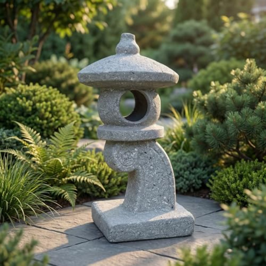 14'' High Asian Solar-Powered  - Outdoor Lighting Japanese avaliação e preço