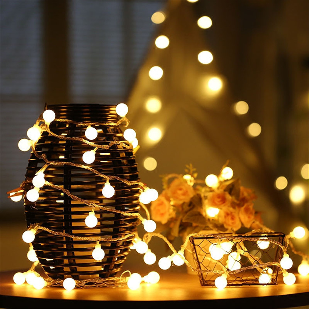 3-10M Solar/USB/Battery String - Outdoor Lighting Waterproof avaliação e preço