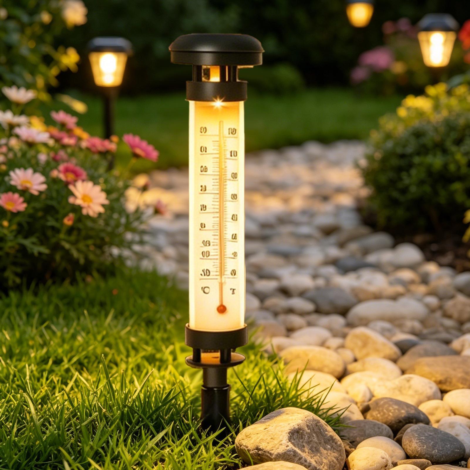 Solar Lights Pathways Automati - Outdoor Lighting Yard Stakes avaliação e preço