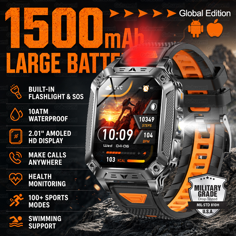 New 1500mAh Military Outdoor S - Outdoor Lighting Japanese avaliação e preço