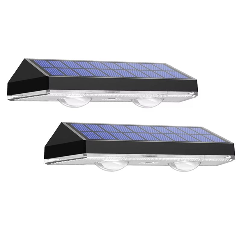 Solar Fence Lights Outdoor Wat - Outdoor Lighting On Stairs avaliação e preço