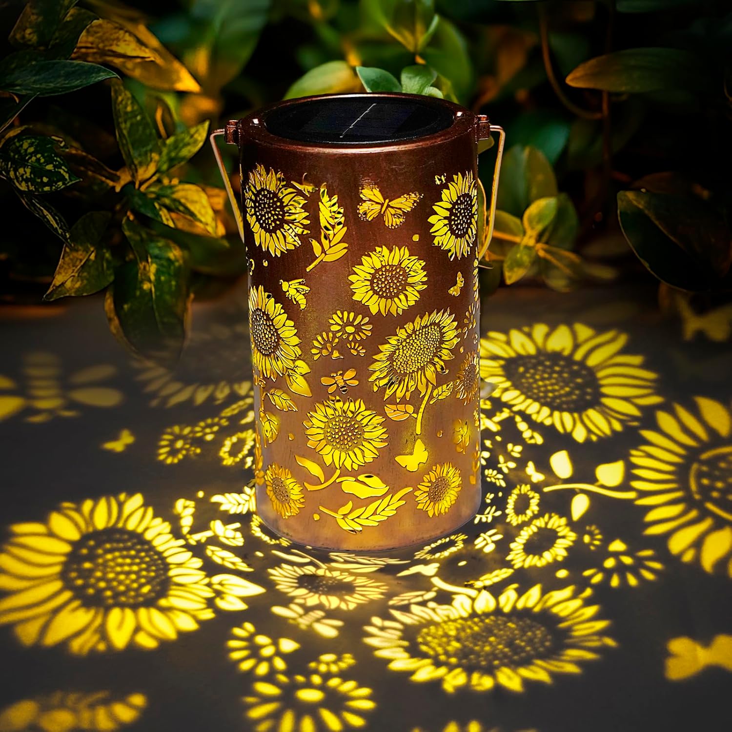 Sunflower Light and Shadow Lig - Outdoor Lighting Ground avaliação e preço