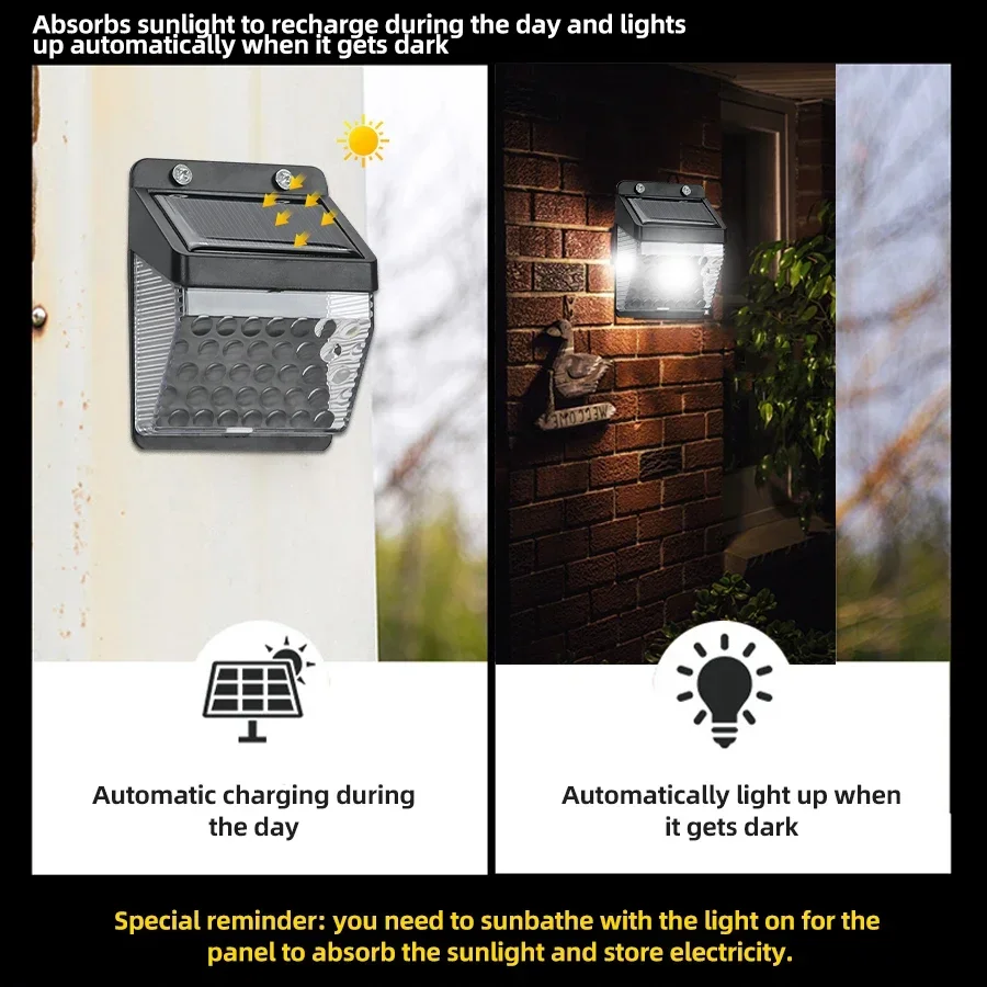 LED Solar Light PIR Motion Sen - Outdoor Lighting Waterproof avaliação e preço