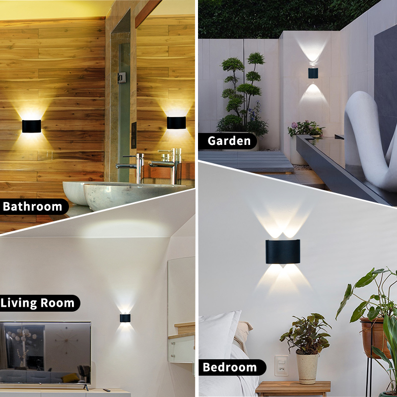 LED Wall Light IP65 Waterproof - Outdoor Lighting On Stairs avaliação e preço