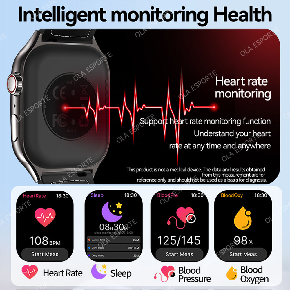 New Smart Watch 3D Curved Scre - Outdoor Lighting Smart Controller avaliação e preço