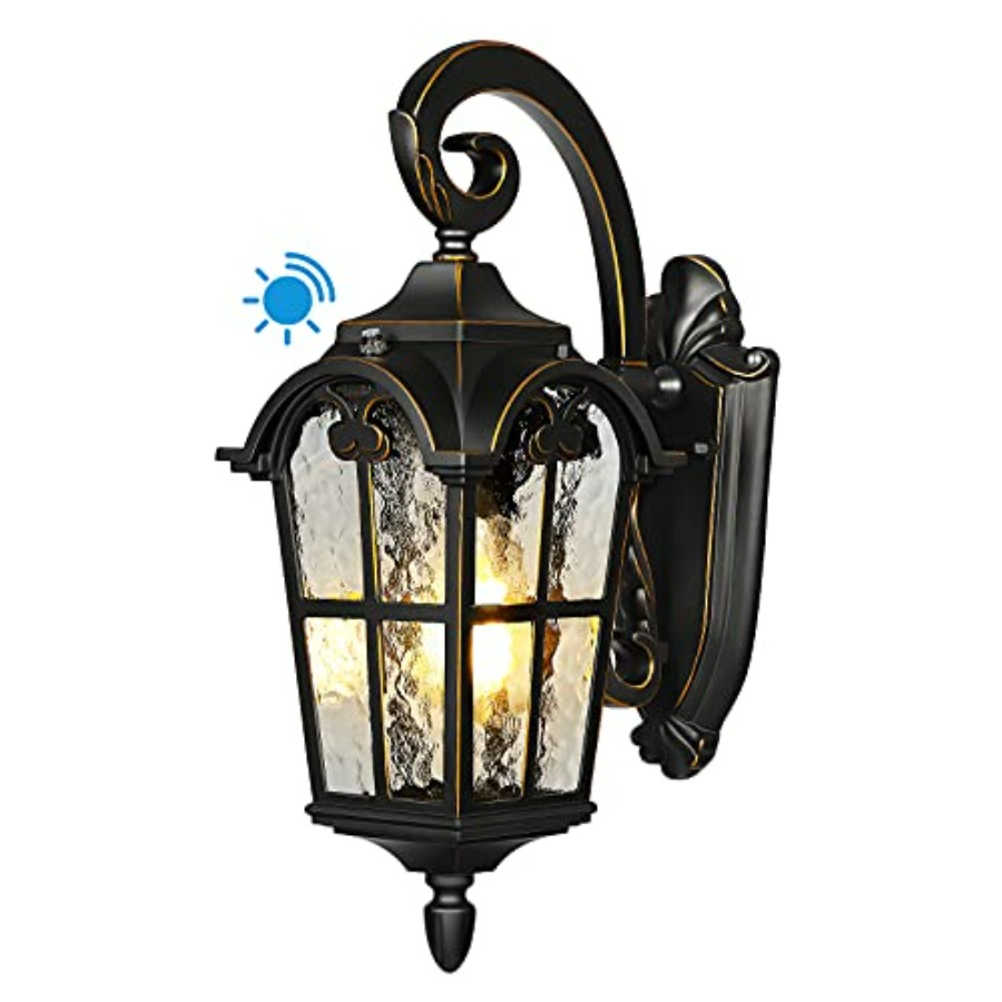 Dusk to Dawn Outdoor Wall Ligh - Outdoor Lighting Wall Mount avaliação e preço