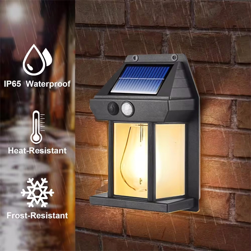 Solar Wall Light Outdoor Water - Outdoor Lighting On Fence avaliação e preço