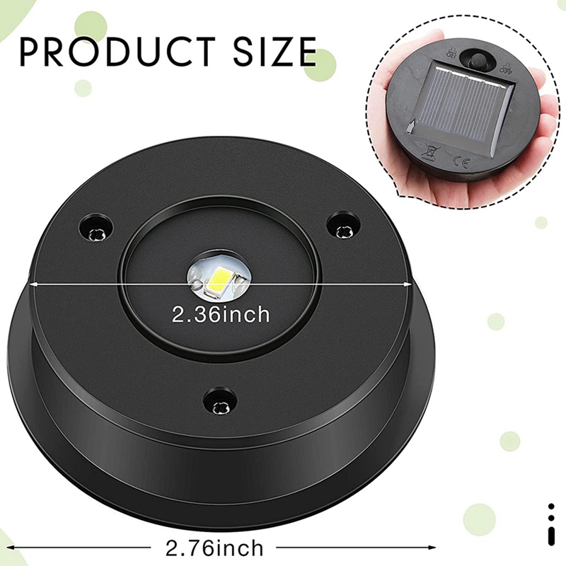 6 Pcs Solar Lights Replacement - Outdoor Lighting Solar Panel avaliação e preço