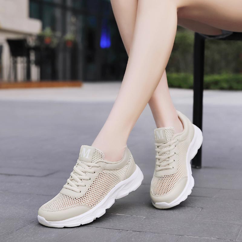 Summer Breathable Sneakers Wom - Outdoor Lighting Ideas For Front Of House avaliação e preço