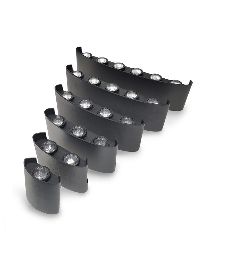 Led Wall Lamp Aluminum Outdoor - Outdoor Lighting On Stairs avaliação e preço