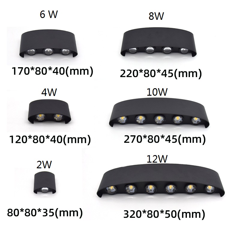 Led Wall Lamp Aluminum Outdoor - Outdoor Lighting On Stairs avaliação e preço
