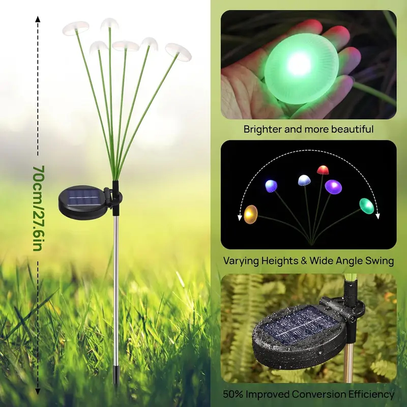 Solar Garden Lights Dual Mode  - Outdoor Lighting Ground avaliação e preço