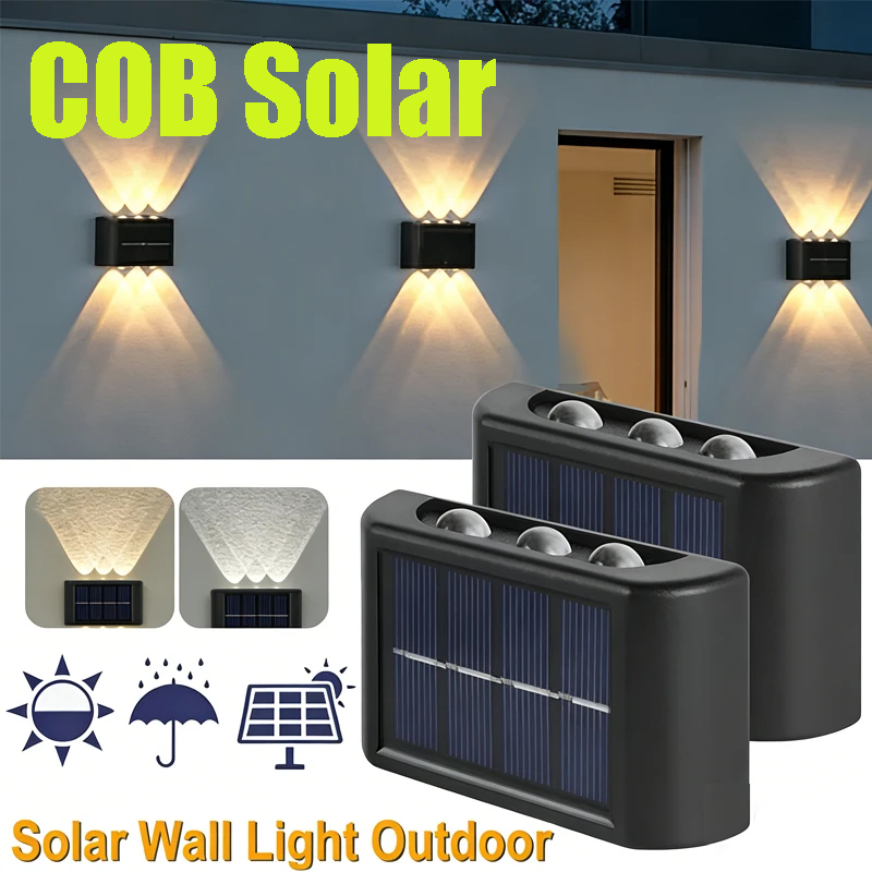 COB Solar Wall Lamp Outdoor Wa - Outdoor Lighting Ground avaliação e preço