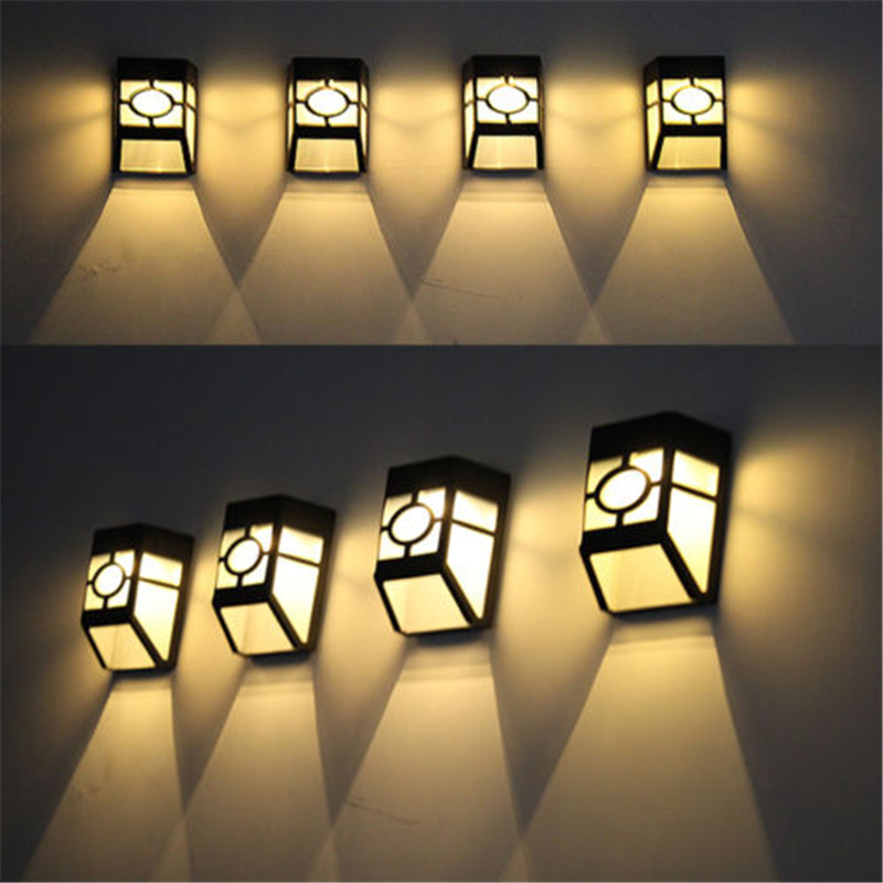Solar Powered Wall Mount LED L - Outdoor Lighting Wall Mount avaliação e preço