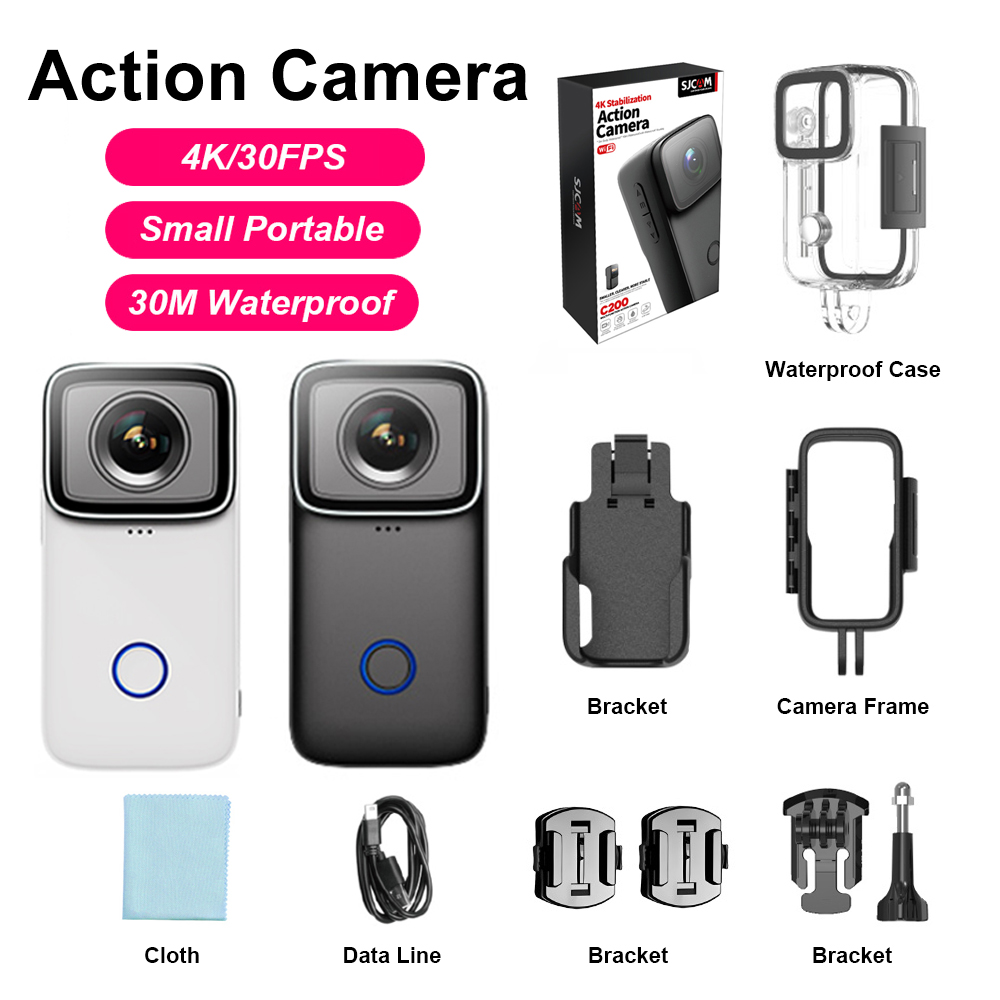 C200 4K 30FPS Waterproof Actio - Outdoor Lighting Japanese avaliação e preço
