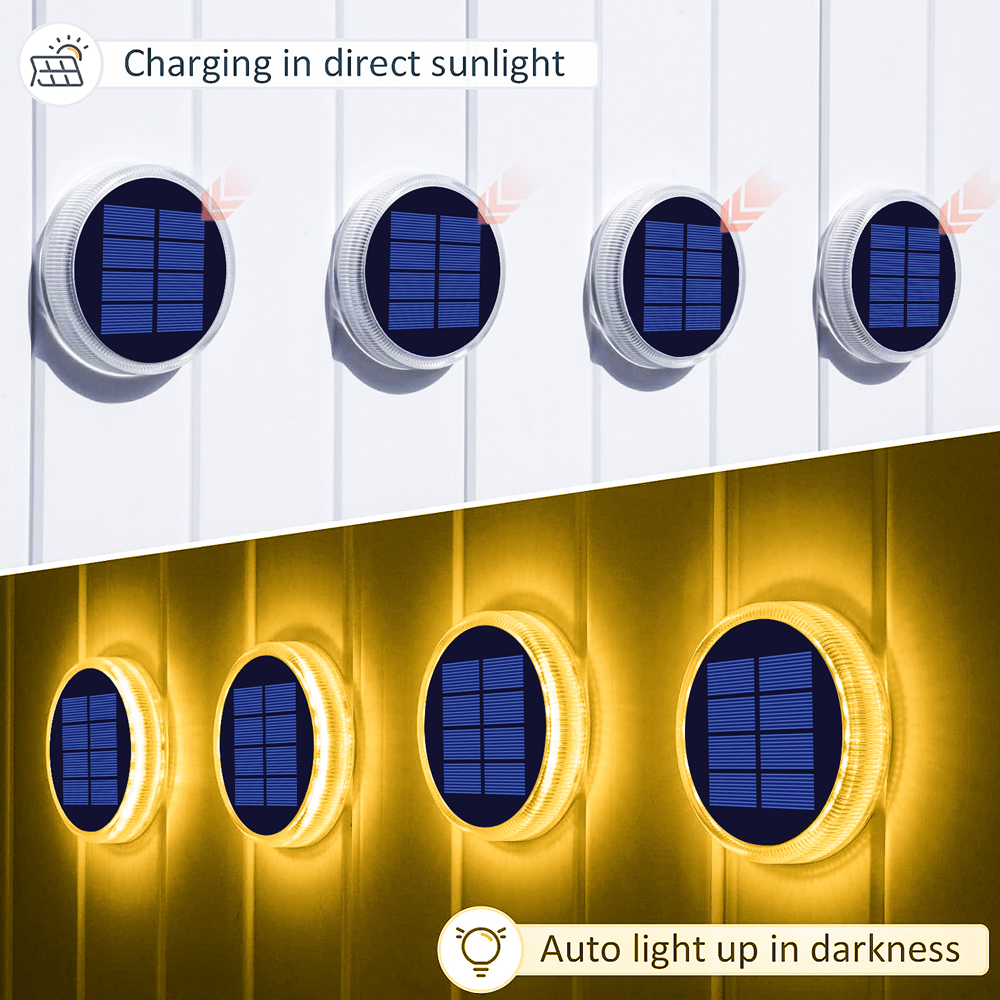Solar LED Outdoor Deck Lights  - Outdoor Lighting On Stairs avaliação e preço