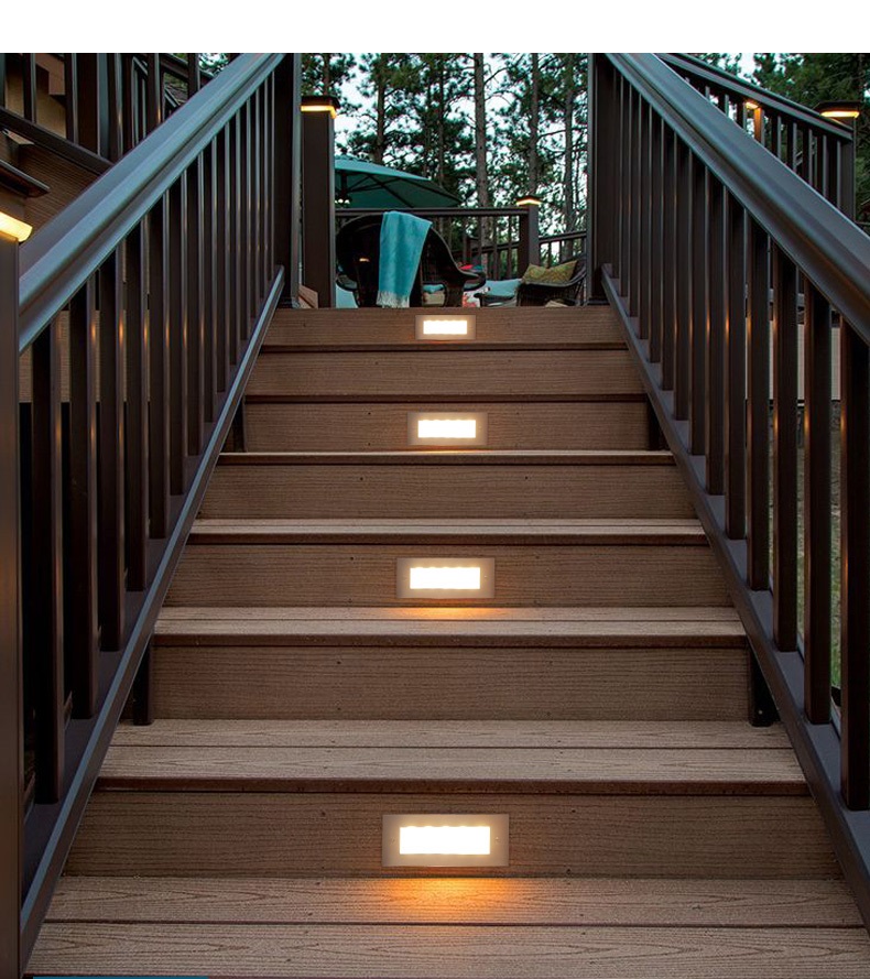 IP65 Underground light 5W Stai - Outdoor Lighting On Stairs avaliação e preço