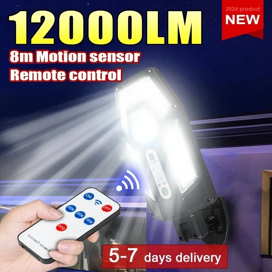 12000LM Powerful Solar Wall La - Outdoor Lighting Solar Panel avaliação e preço