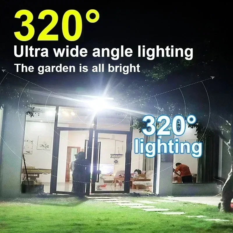 12000LM Powerful Solar Wall La - Outdoor Lighting Solar Panel avaliação e preço