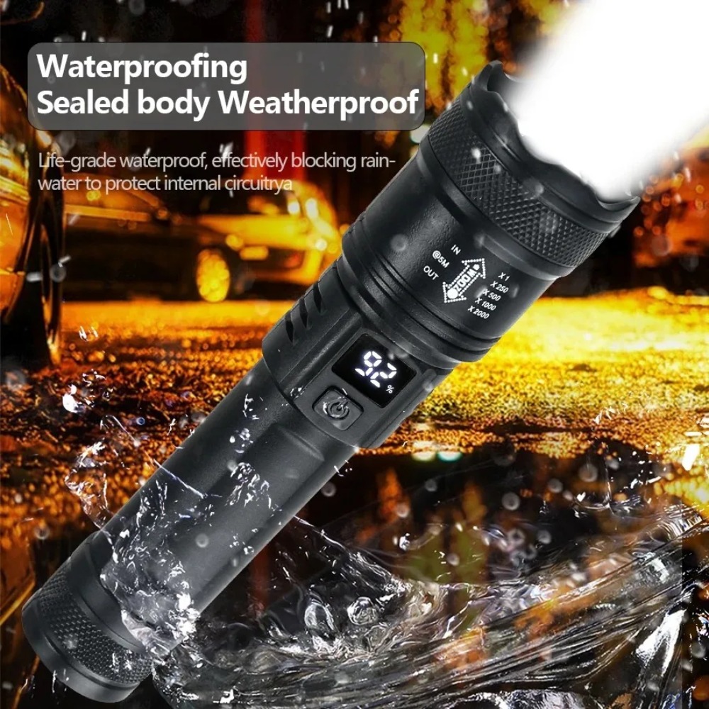 Rechargeable LED Flashlight Zo - Outdoor Lighting Diy avaliação e preço