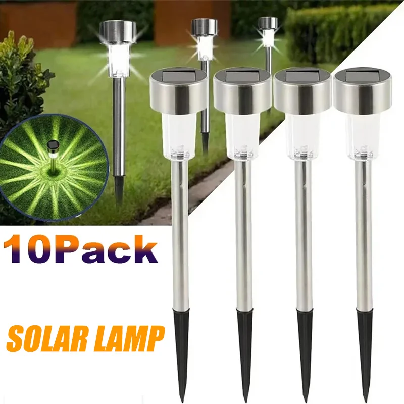 Solar Outdoor Lights Garden La - Outdoor Lighting On Fence avaliação e preço