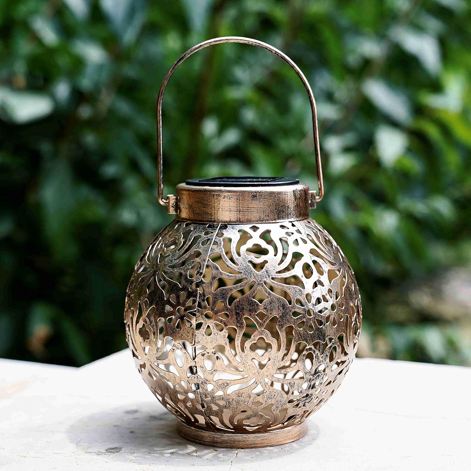 1-6PCS Moroccan Solar Lanterns - Outdoor Lighting Solar Panel avaliação e preço