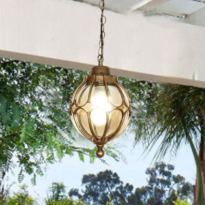 American Waterproof Chandelier - Outdoor Lighting On Fence avaliação e preço