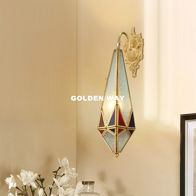 European Brass Wall Lamp Outdo - Outdoor Lighting Bronze avaliação e preço