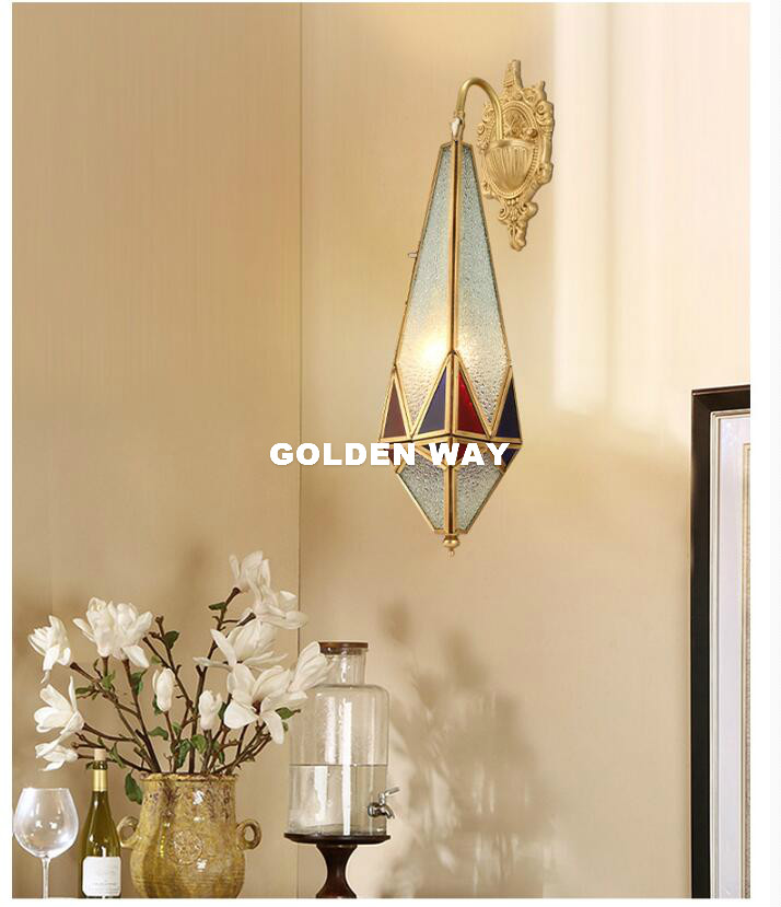 European Brass Wall Lamp Outdo - Outdoor Lighting Bronze avaliação e preço