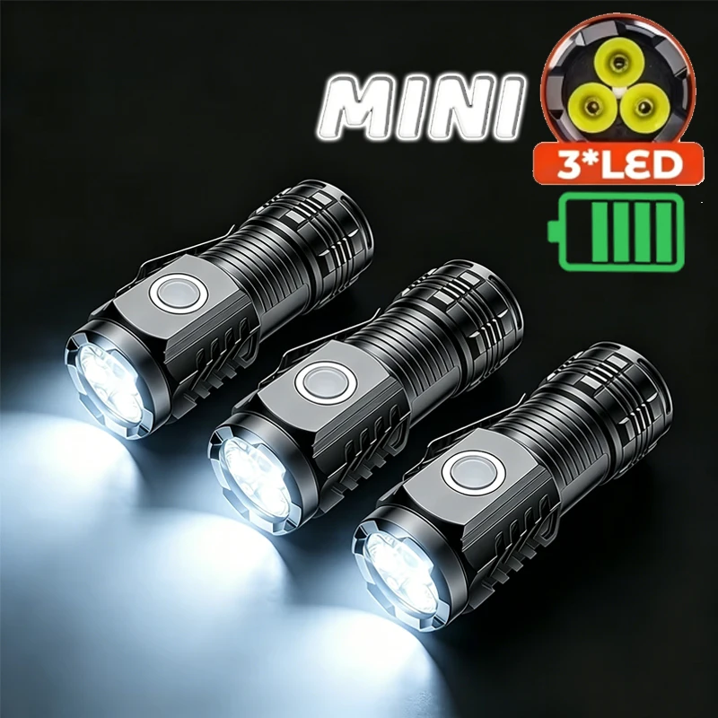 Portable Mini 3 LED Handheld F - Outdoor Lighting Diy avaliação e preço