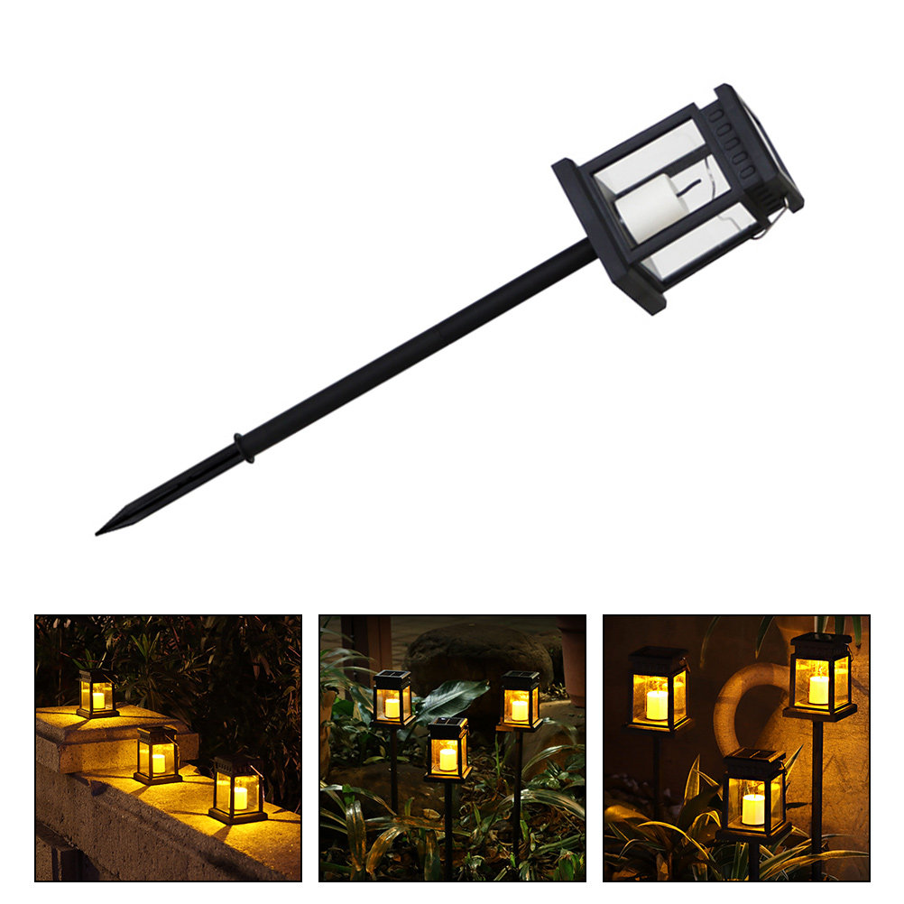 Solar Garden Stake Lamp Plasti - Outdoor Lighting Ground avaliação e preço