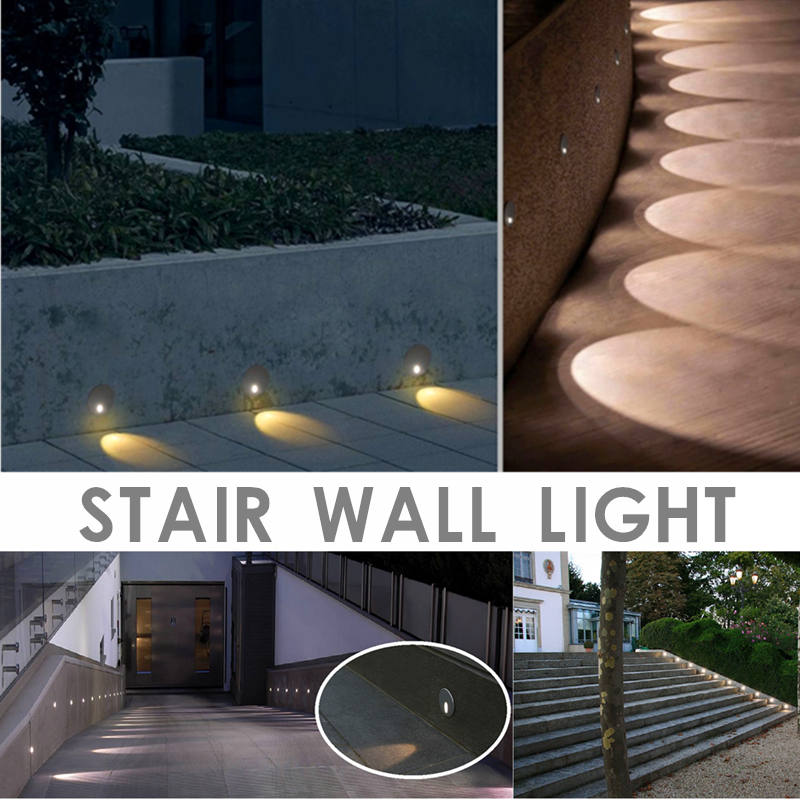 Stair Lamp Outdoor Wall Light  - Outdoor Lighting On Stairs avaliação e preço
