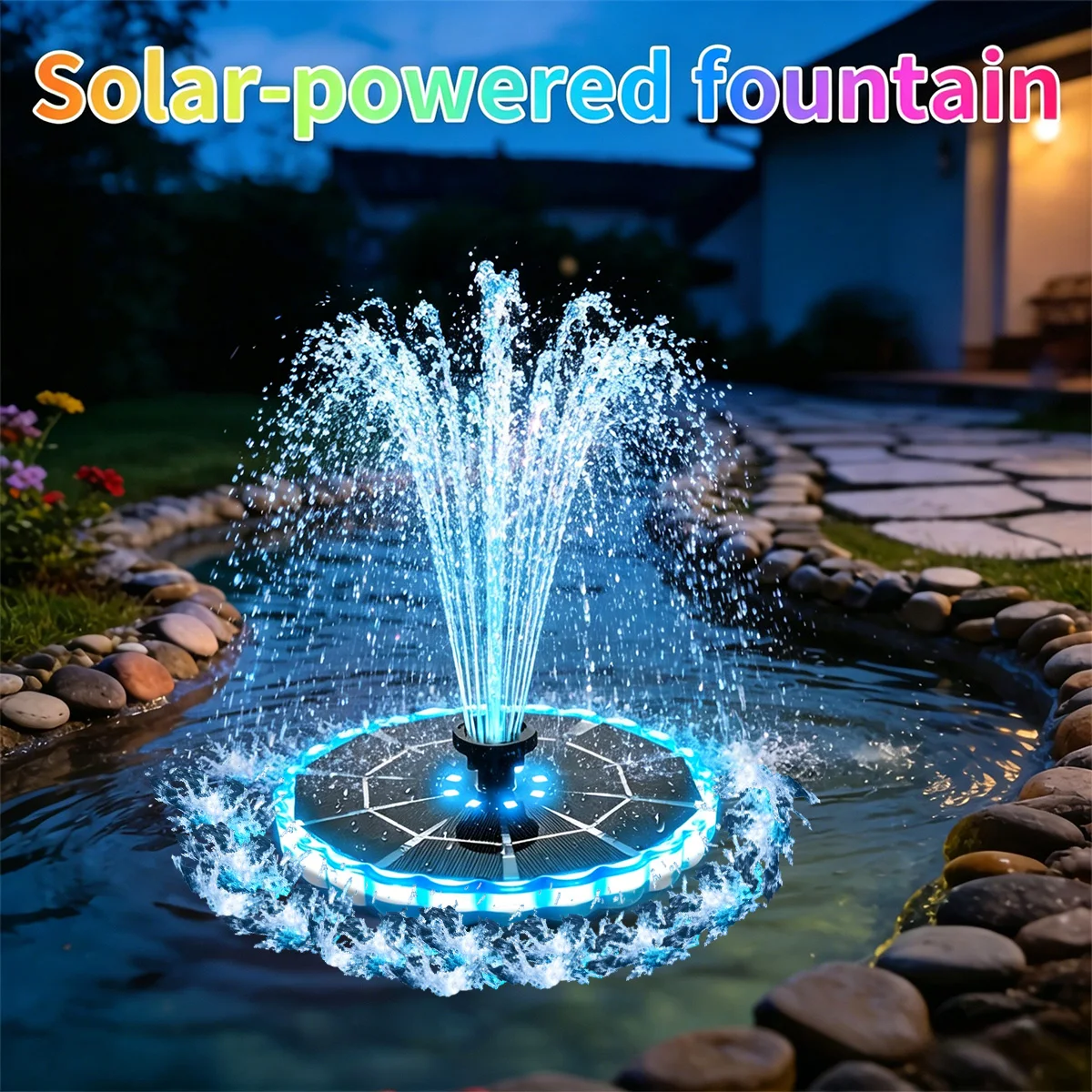 3.5W Outdoor Solar Fountain fo - Outdoor Lighting Ground avaliação e preço