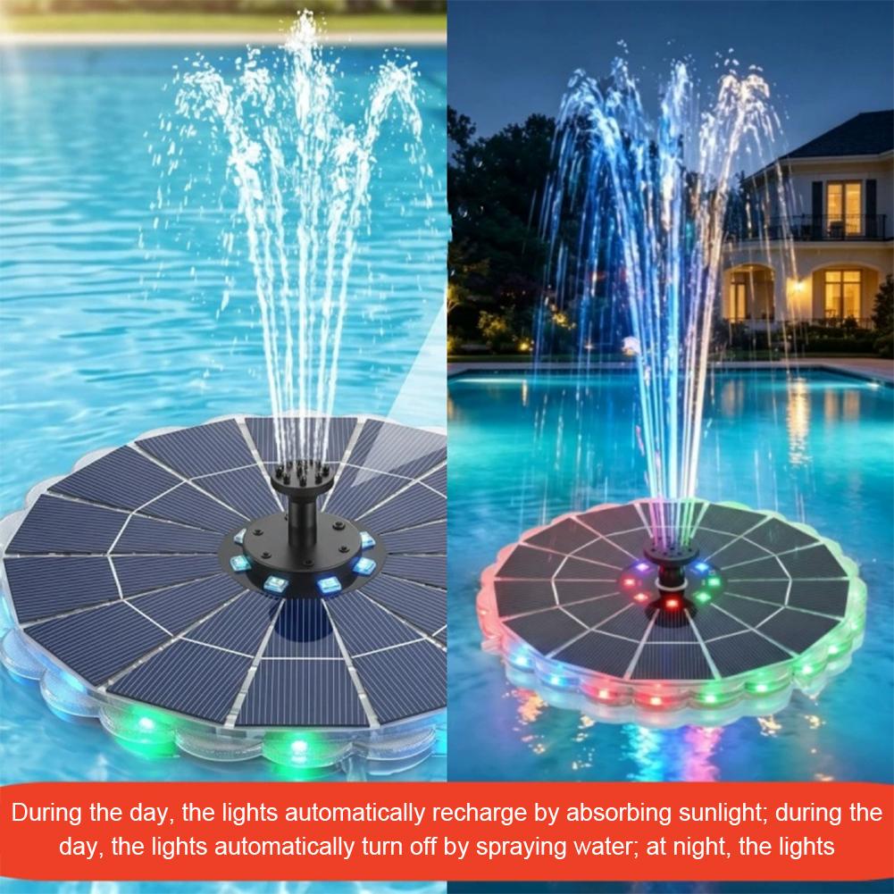 3.5W Outdoor Solar Fountain Pu - Outdoor Lighting Ground avaliação e preço