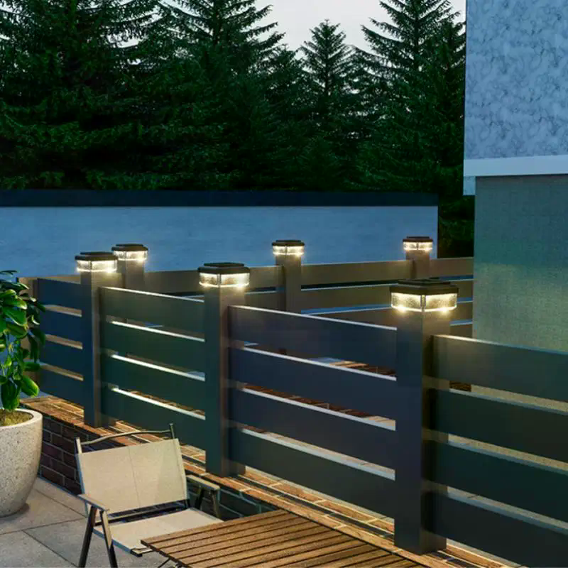 1Pcs IP65 Waterproof Solar Fen - Outdoor Lighting On Fence avaliação e preço
