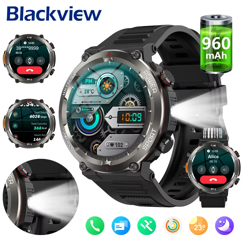 Blackview W50Pro Bluetooth Cal - Outdoor Lighting Japanese avaliação e preço