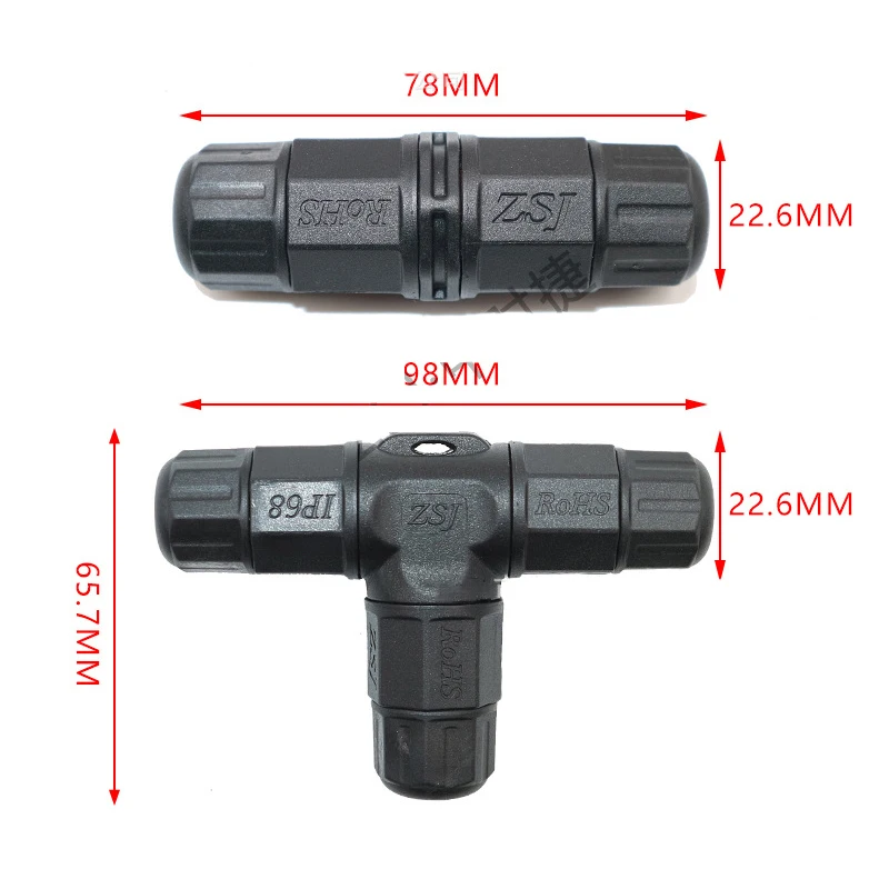 2Pin L20 Cable Connector for L - Outdoor Lighting Joint Box avaliação e preço