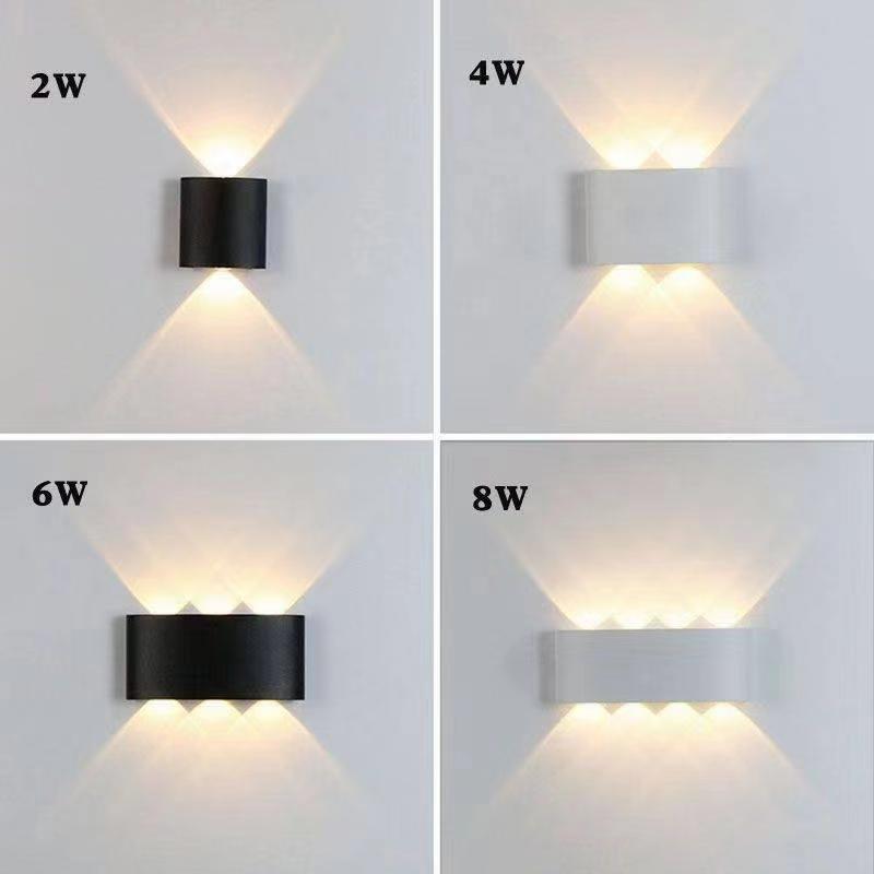 LED Wall Lamp Led Aluminum Out - Outdoor Lighting Bronze avaliação e preço