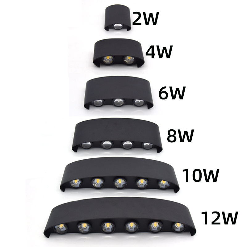 LED Wall Lamp Led Aluminum Out - Outdoor Lighting Bronze avaliação e preço