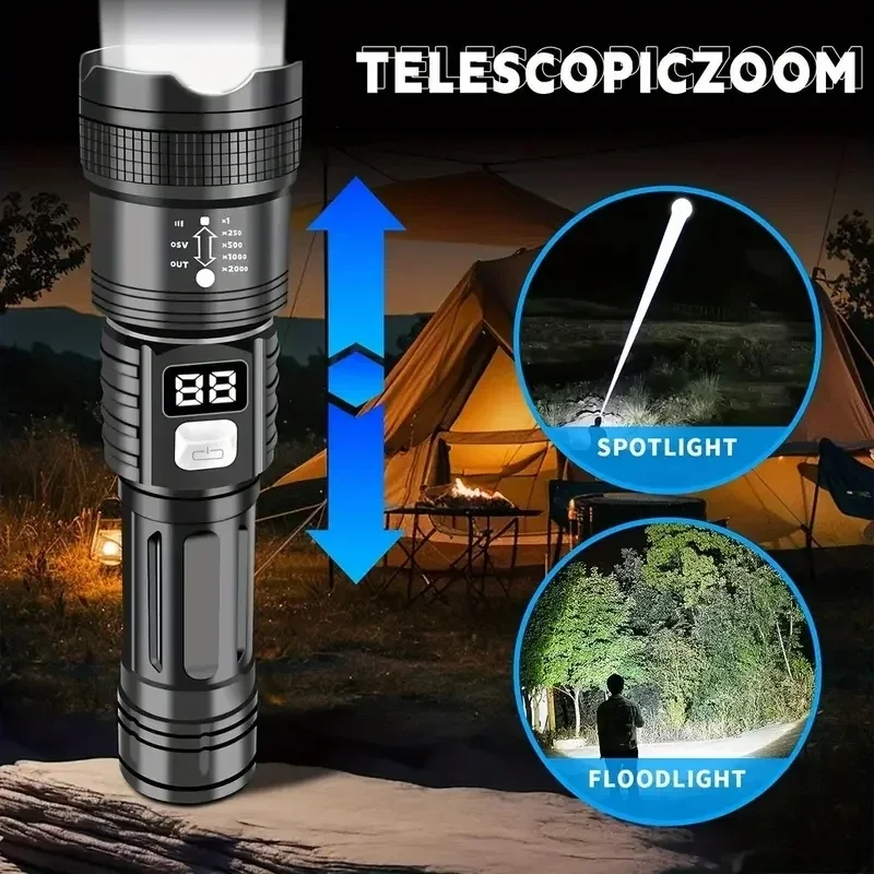 P50 High Brightness Flashlight - Outdoor Lighting Diy avaliação e preço